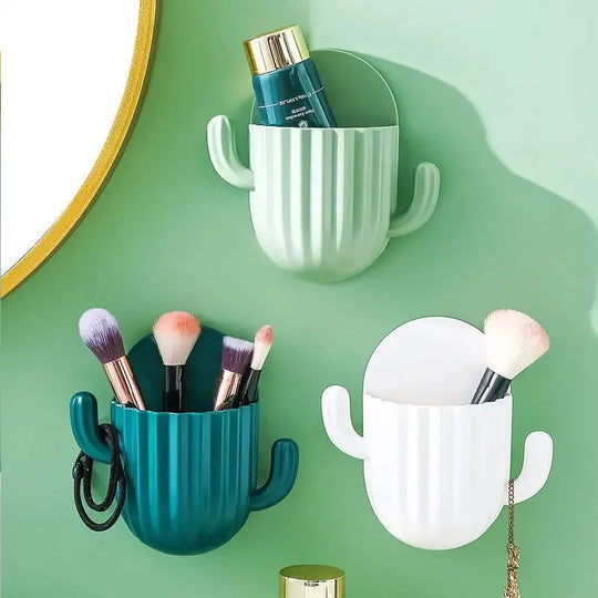 Cactus Wall Mounted Toothbrush Holder