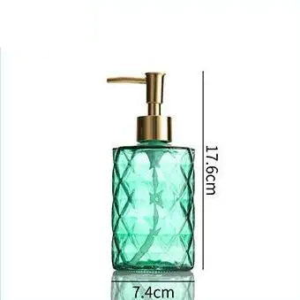 330ml Fancy Glass Soap Dispenser