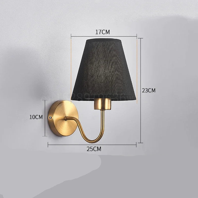 Cosy Fabric Wall Lamp