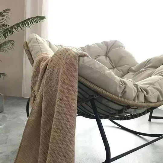 Rattan Weaving Rocking Chair