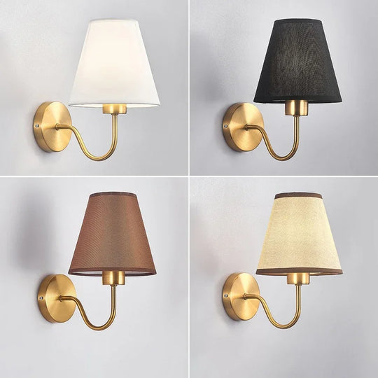 Cosy Fabric Wall Lamp