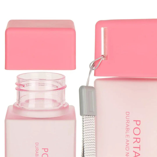 Modern Cube Transparent Water Bottle