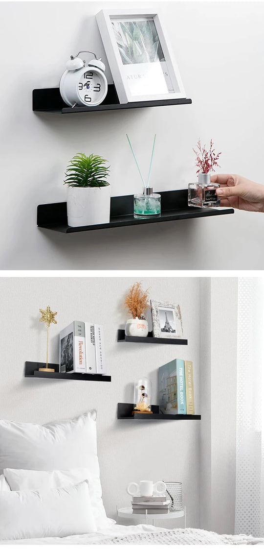 Aluminium Floating Bathroom Shelves