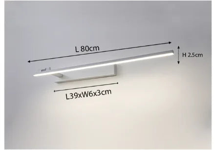 Contemporary Luxury Asymetric Bathroom Wall Light