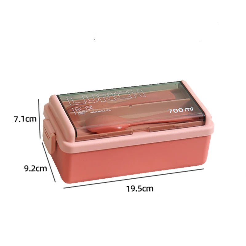Double Layer Portable Lunch Box