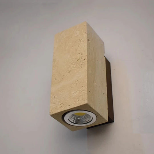 Designer Limestone Wall Light