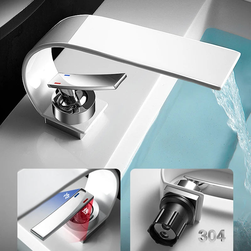 Modern Luxury Curved Faucet