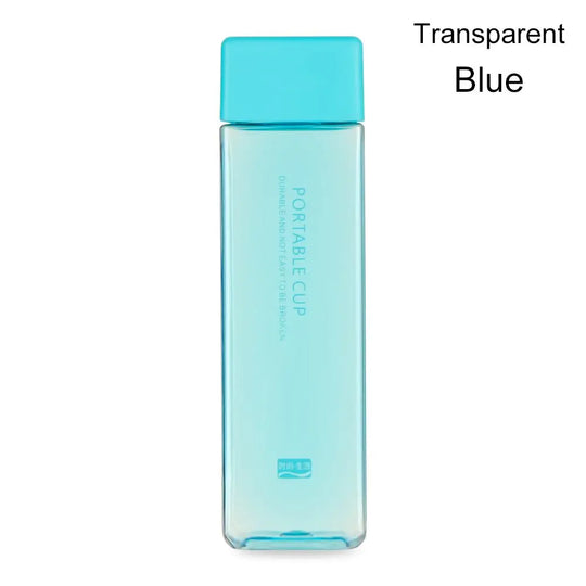 Modern Cube Transparent Water Bottle