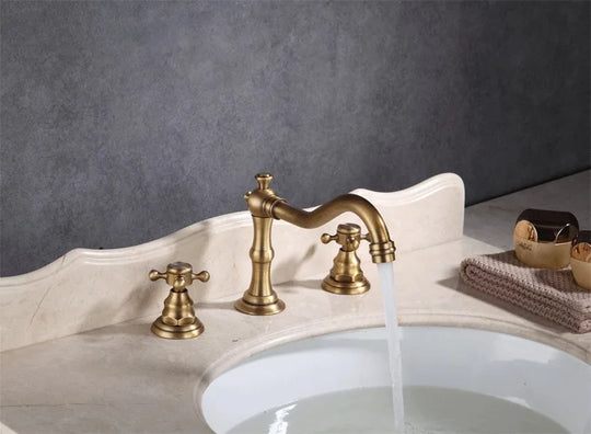 Luxury Hot Cold Mixer Brass Faucet