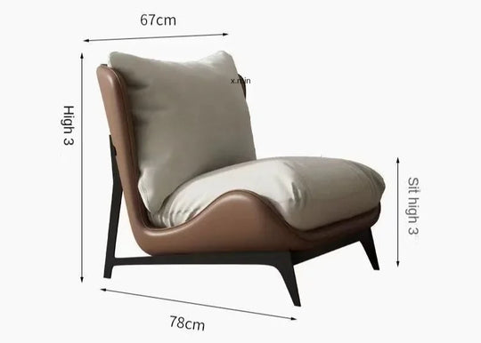 Modern Nordic Single Person Sofa Chair