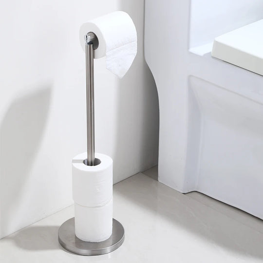 Modern Free Standing Toilet Paper Holder