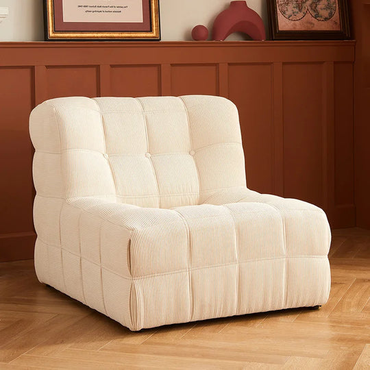 Lazy Retro Corduroy Waffle Sofa