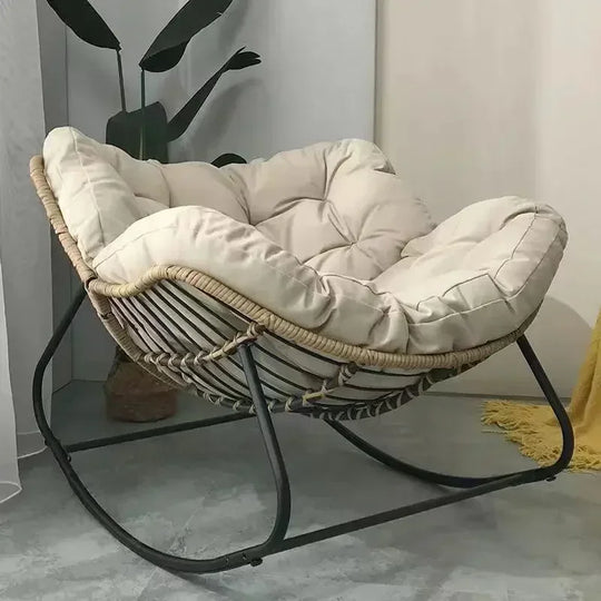 Rattan Weaving Rocking Chair
