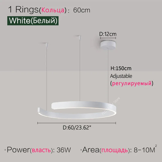Modern Ring Ceiling lights