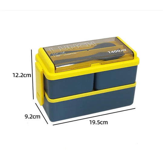 Double Layer Portable Lunch Box
