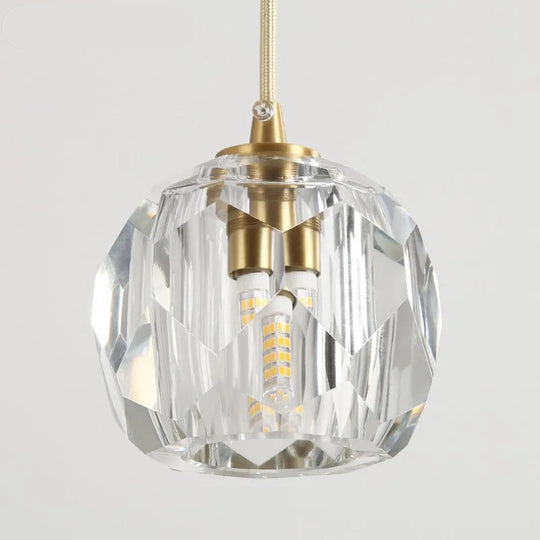 Modern Crystal Pendant Light
