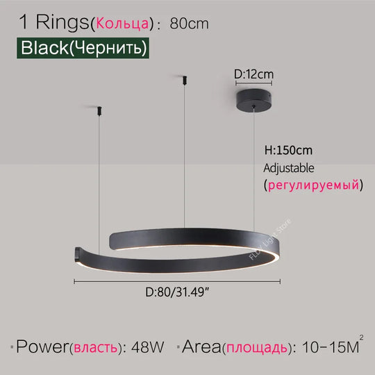 Modern Ring Ceiling lights