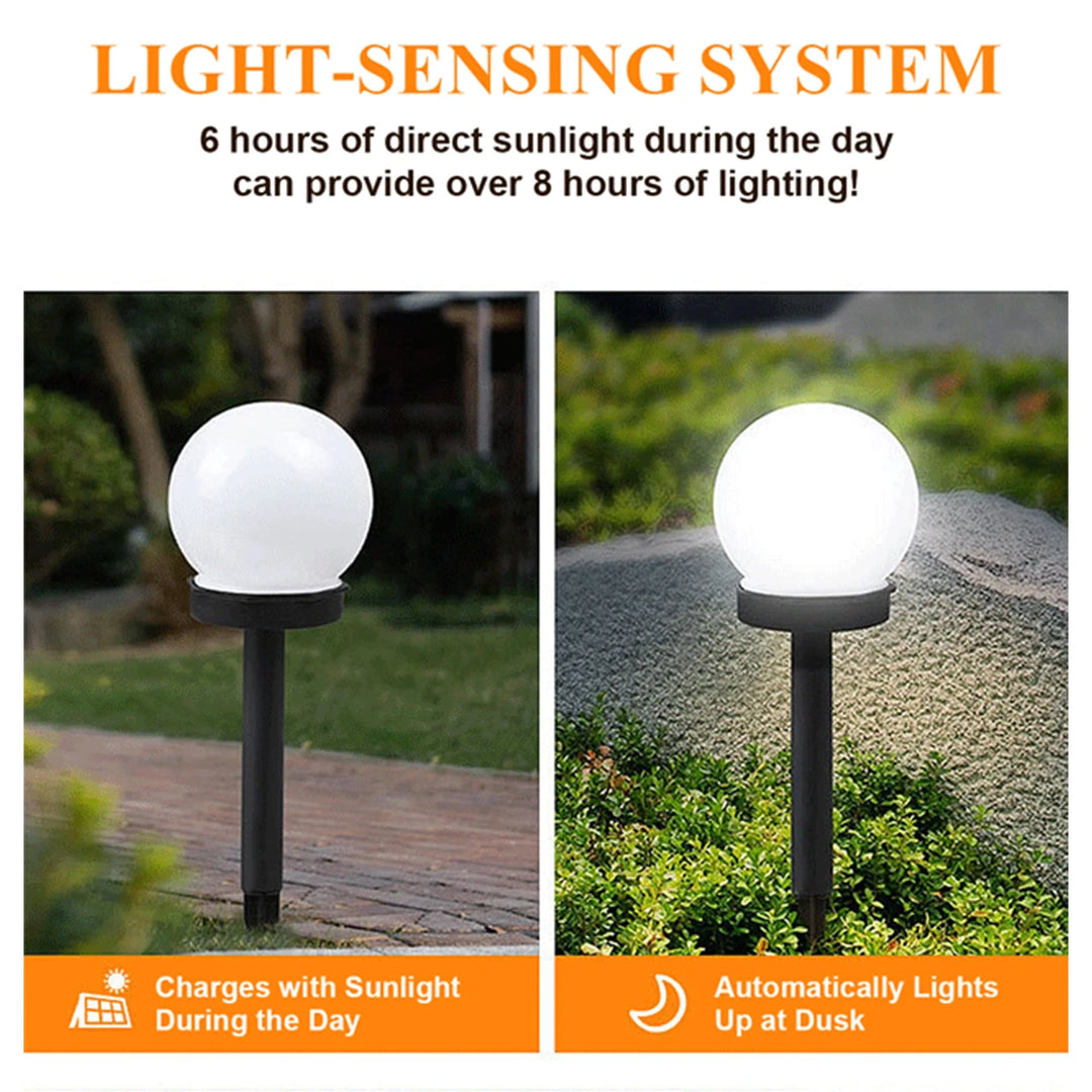 Solar Powered LED Outdoor Garden Light