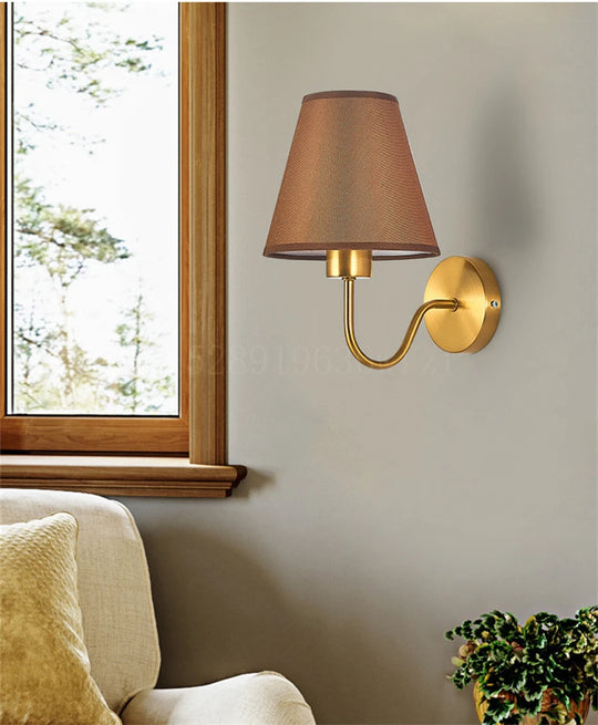 Cosy Fabric Wall Lamp