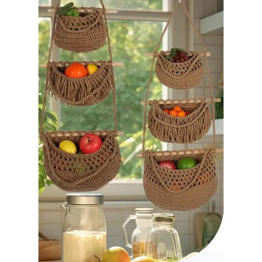 Hanging Fruit Baskets for Your Kitchen