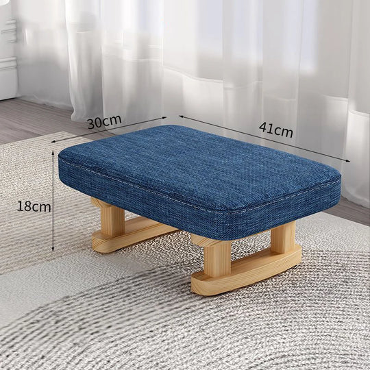 Small Wooden Stool Footrest