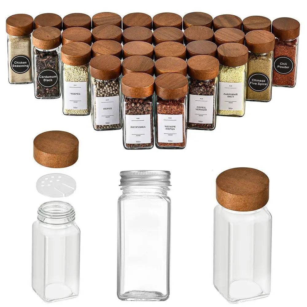 Glass Spice Jars