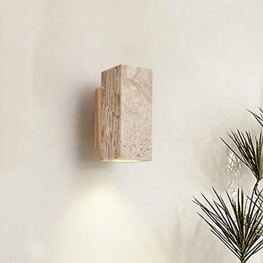 Designer Limestone Wall Light