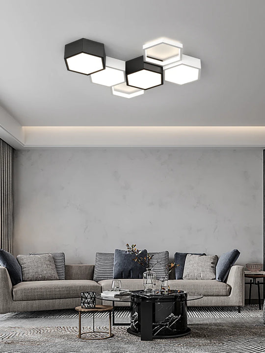 Contemporary Ceiling Light Cluster