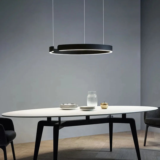 Luxury Nordic Part Ring LED Pendant Lamp