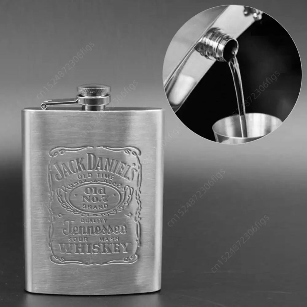 8Oz Stainless Steel Portable Hip Flask