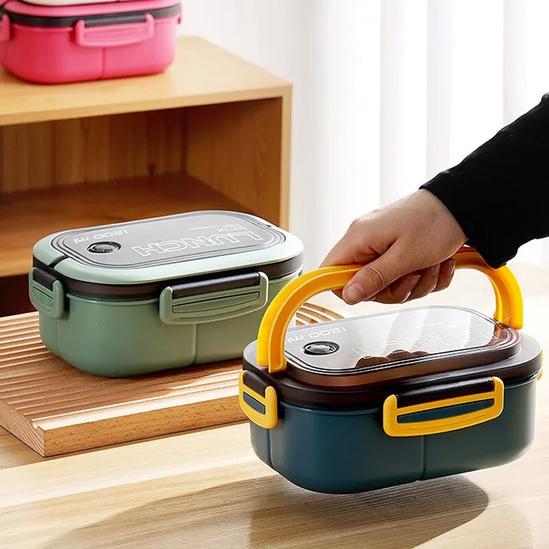 Modern 1200ml Double-layer Thermal Lunch Box