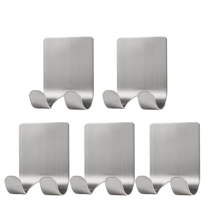 Stainless Steel Bathroom Organizer Hooks