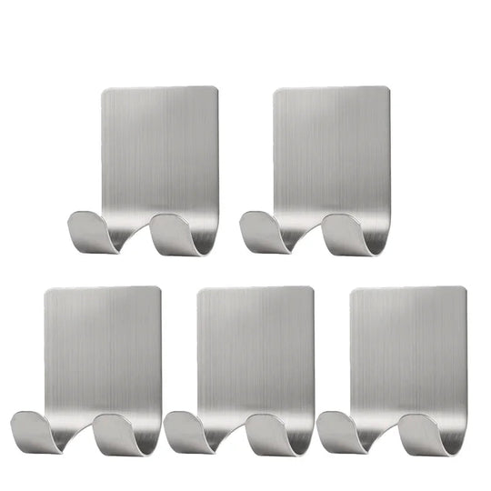Stainless Steel Bathroom Organizer Hooks