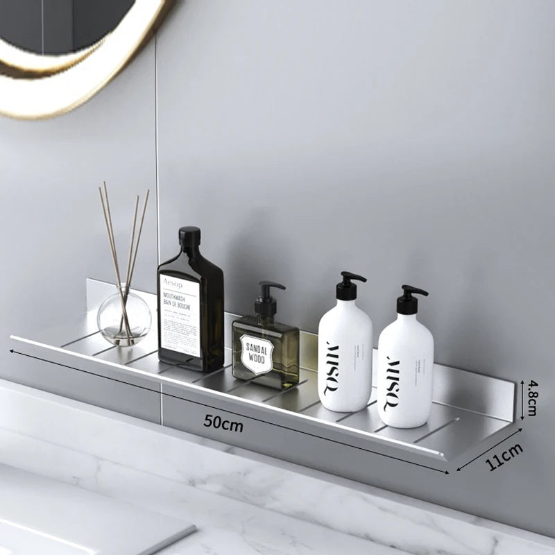 Stylish Modern Bathroom Vanity Shelf Shower Holder
