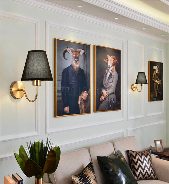 Cosy Fabric Wall Lamp