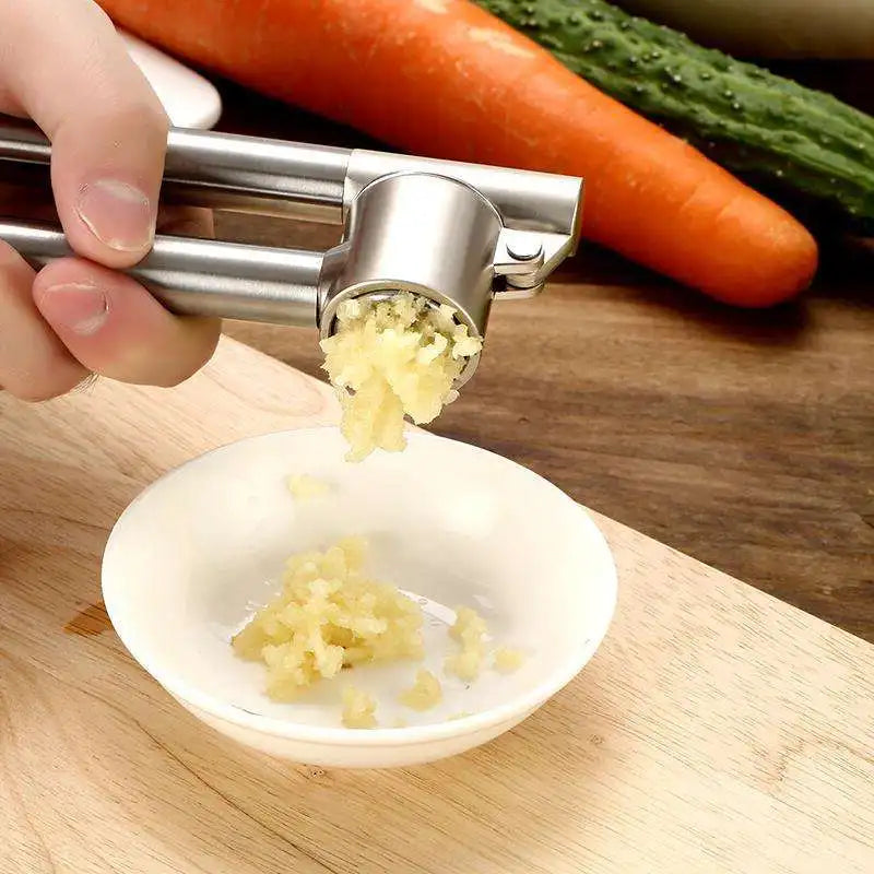 Stainless Steel Garlic Press