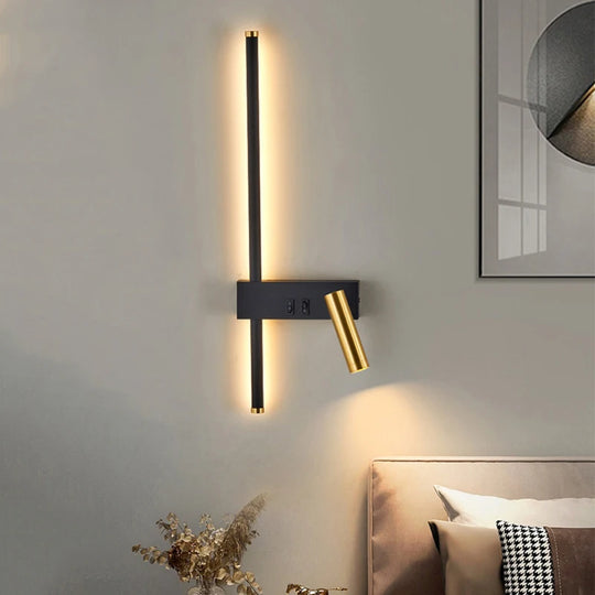 Bedroom Minimalist Wall Reading Lamp