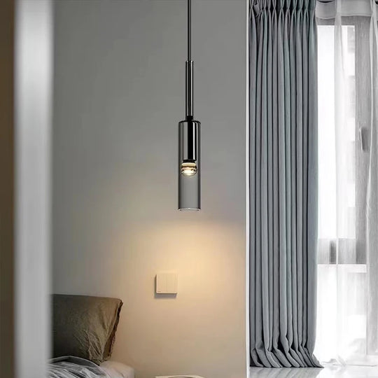 Stylish Iron & Glass Pendant/Wall Lamp