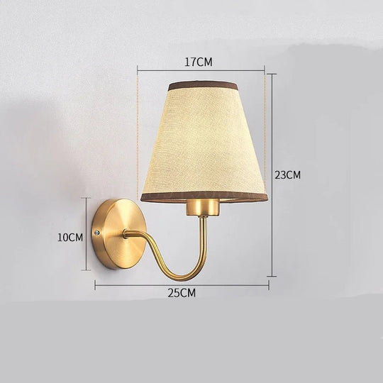 Cosy Fabric Wall Lamp