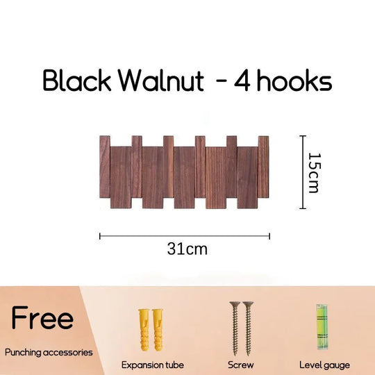 Walnut Coat Rack
