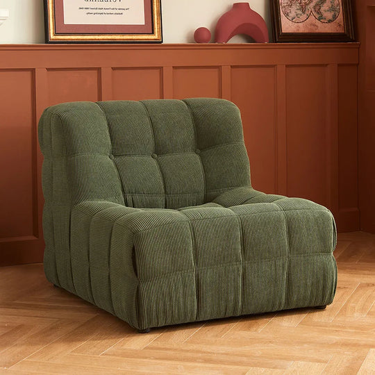Lazy Retro Corduroy Waffle Sofa