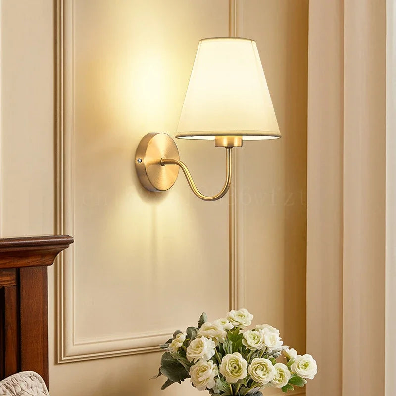 Cosy Fabric Wall Lamp