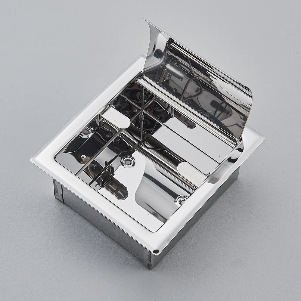 Modern Stainless Steel Toilet Paper Holder