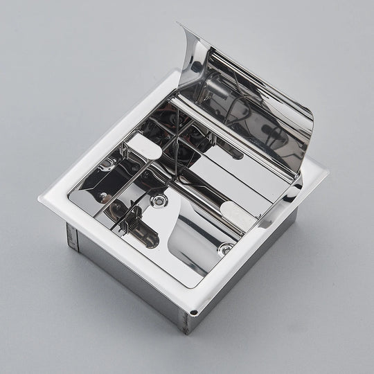 Modern Stainless Steel Toilet Paper Holder