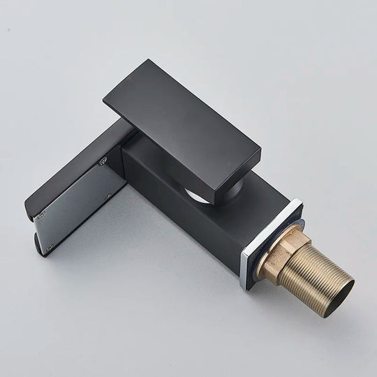LED Bathroom Waterfall Mixer Faucet