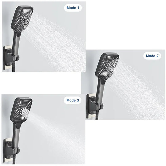 Modern Waterfall Shower Column Set