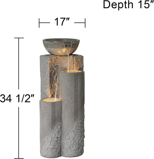 Luxury Outdoor Waterfall Ornament
