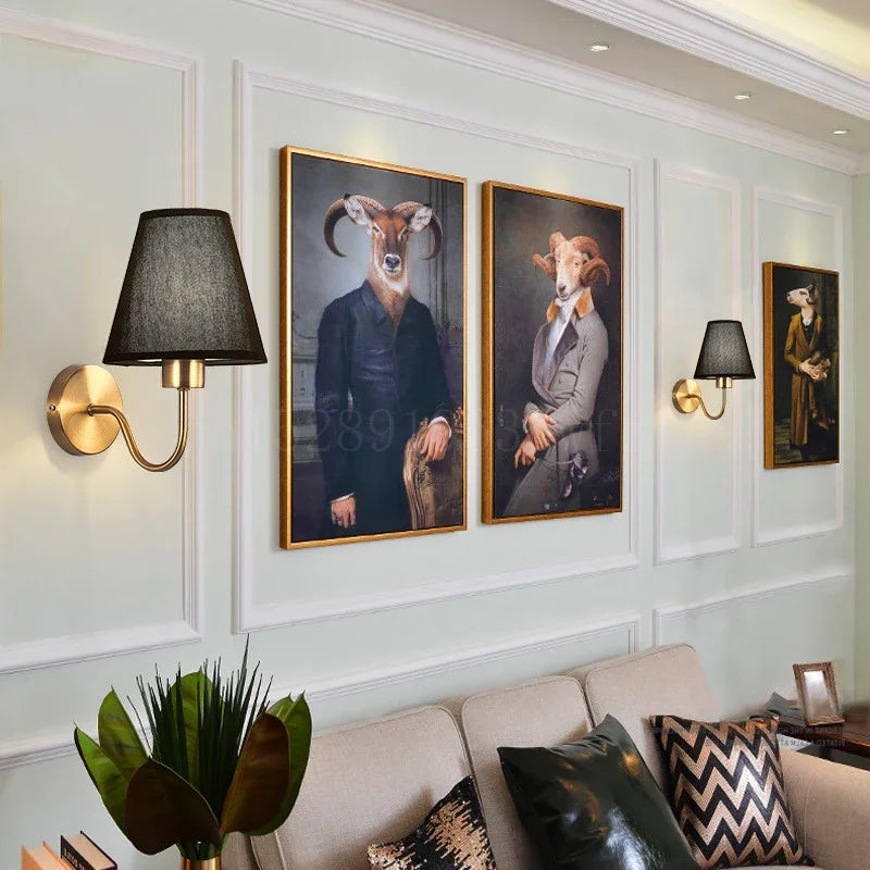 Cosy Fabric Wall Lamp