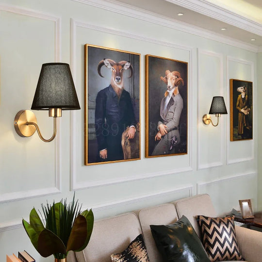 Cosy Fabric Wall Lamp