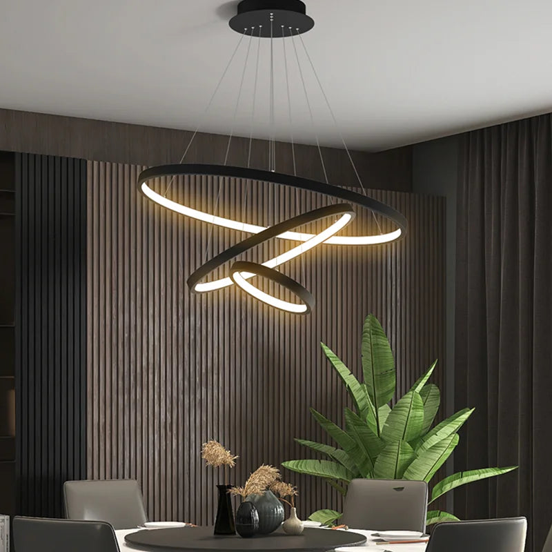 Lustre Nordic LED Chandelier